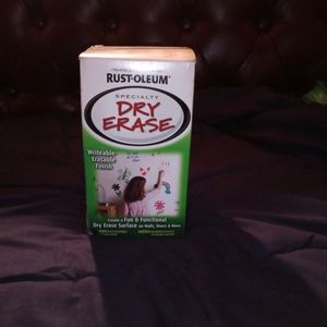 Erasable paint that children can use or adults